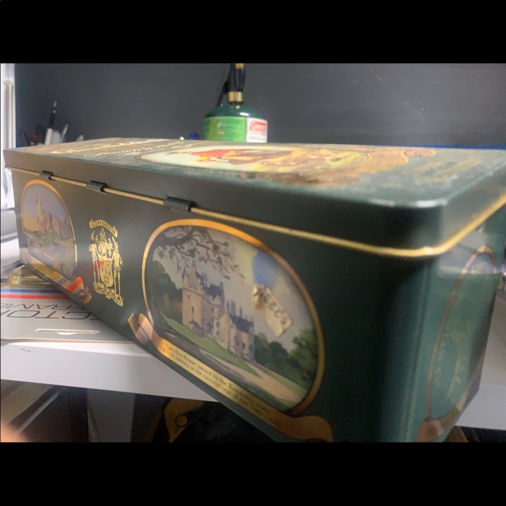 Vintage Glenfiddich tin